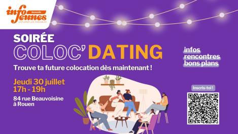 Coloc'dating : un rendez-vous Logement à ne pas rater cet été !