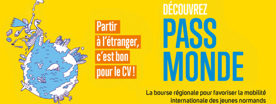 Le dispositif Pass Monde de la Région Normandie 