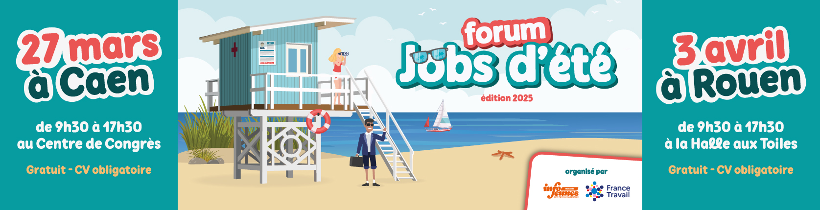 forum job d été rouen 2025